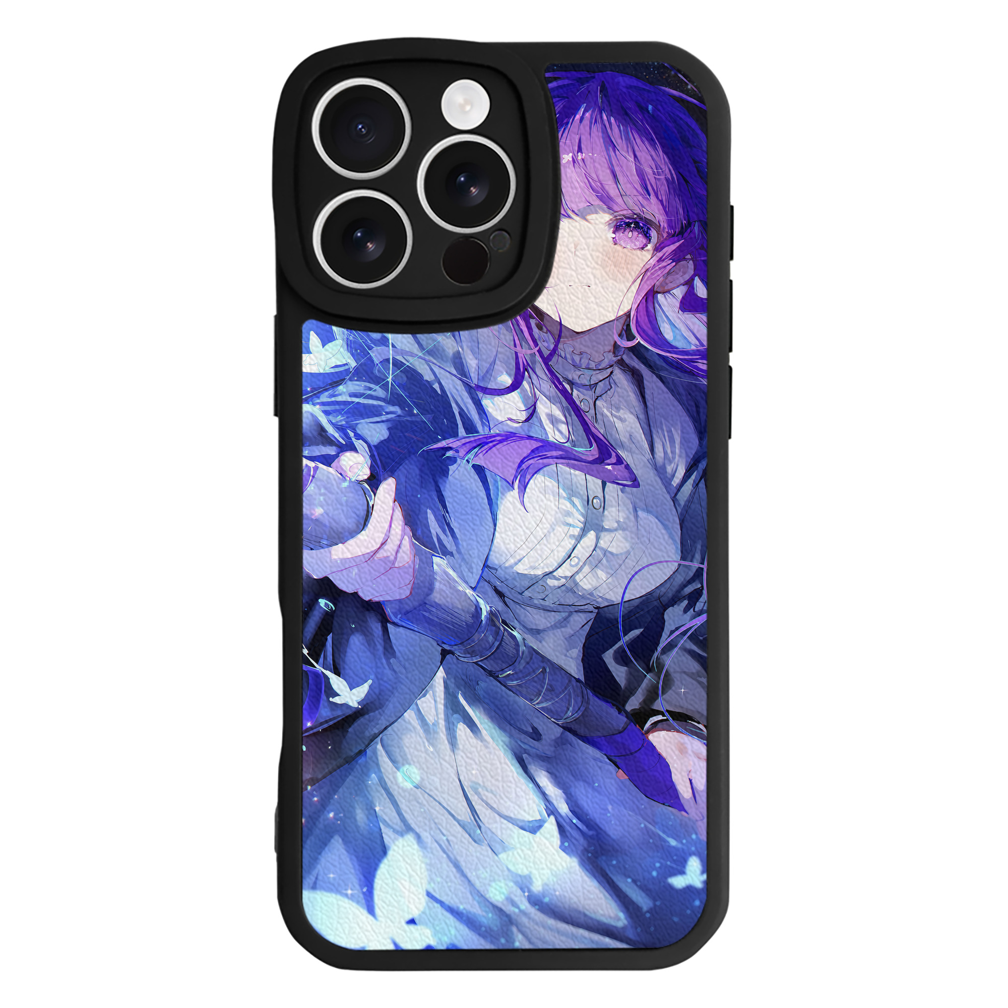 （画像用） 葬送のフリーレン Frieren 【iPhone 16シリーズ対応】シリコンスマホケース（レザー調） 材質：シリコン